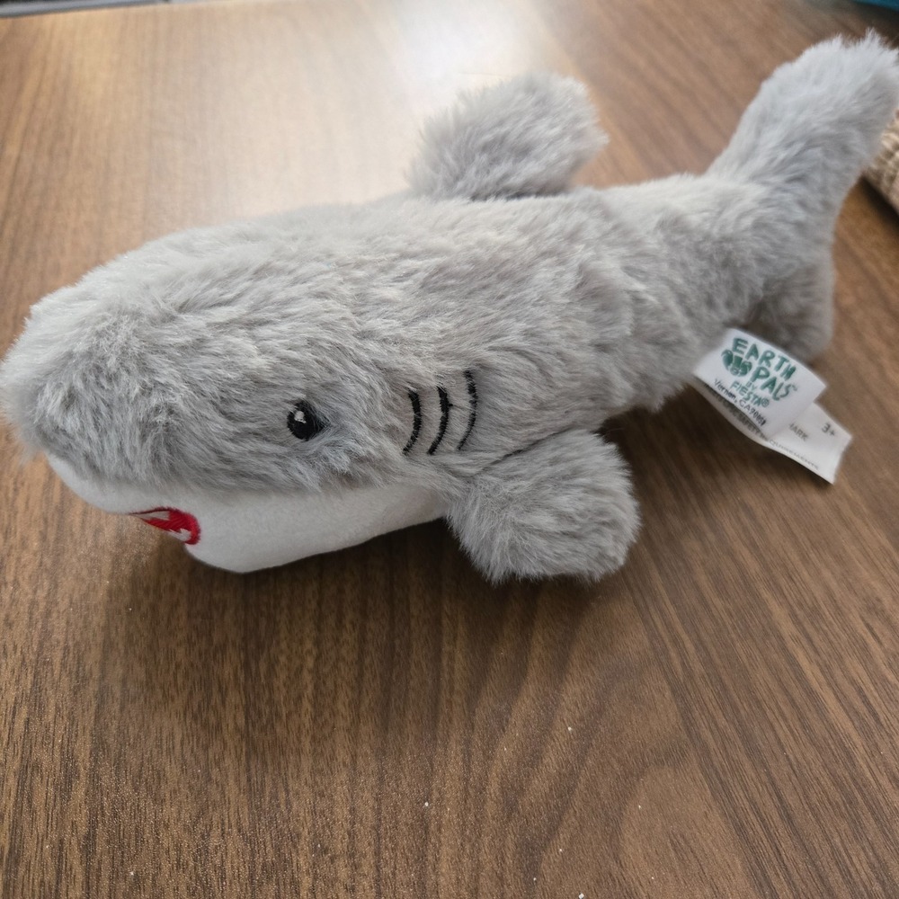Aurora Soft Blacktip Reef Shark 11" Plush Animal Stuffed Toy